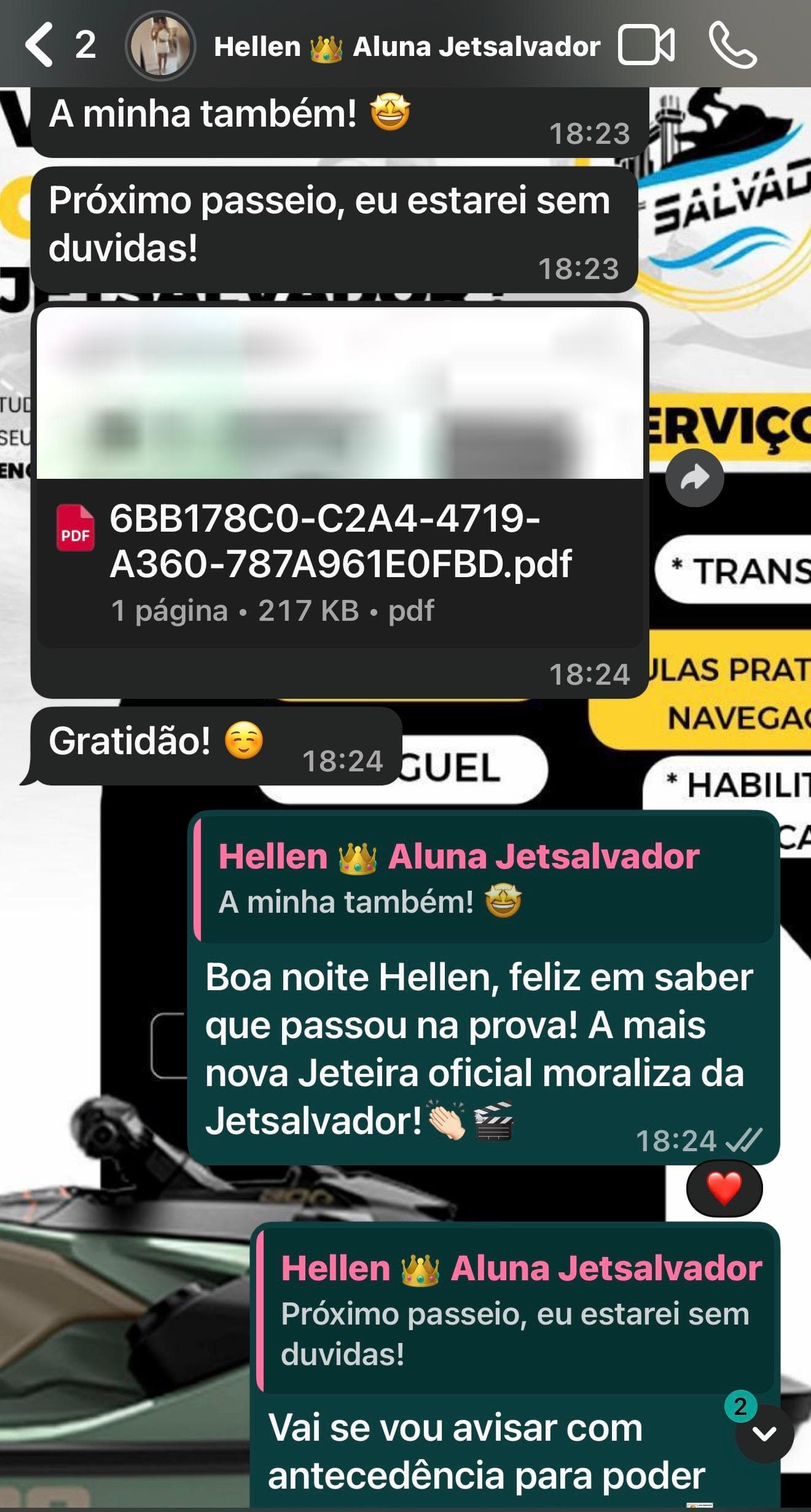 Depoimento Hellen